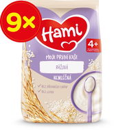 Hami Moje první kaše nemléčná rýžová 4+, 9× 170 g - Nemléčná kaše