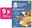 Junior non-dairy fruit porridge with crunchy pieces 9×200 g