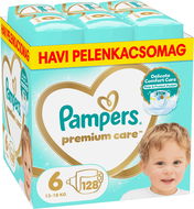 PAMPERS Premium Care 6 (128 db) - Eldobható pelenka