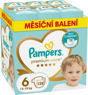PAMPERS Premium Care 6 (128 db) - Eldobható pelenka