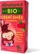 Allnature BIO Lesní směs s malinou 20× 1,5 g - Čaj