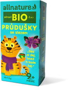 Allnature BIO Průdušky se slézem 20× 1,5 g - Dětský čaj