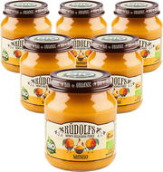 Rudolfs BIO Mango 6 × 120 g - Příkrm