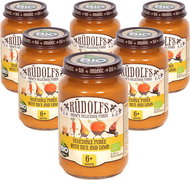 Rudolfs Organic Vegetables with rice and lamb 6 × 190 g - Baby Food