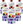 Apple, banana, blueberry 6 × 110 g