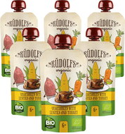 Rudolfs Organic Vegetables, lentils, turkey 6 × 110 g - Meal Pocket