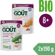 Good Gout BIO Kapsičky nové chutě (2× 190 g) - Kapsička pro děti