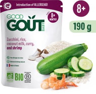 Good Gout Organic prawns with rice, zucchini and coconut milk 190 g - Meal Pocket