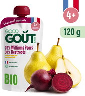 Good Gout Organic Pear Williams with beetroot 120 g - Meal Pocket