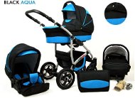 RAF-POL 3-in-1 Largo 9 Turquoise - Baby Buggy