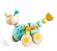 ZOPA Wooden pull toy Dragon - Push and Pull Toy