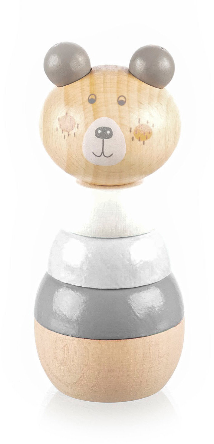 ZOPA Egymásra rakható fa állatka bear