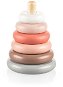 ZOPA Wooden Snap Rings Pink - Sort and Stack Tower