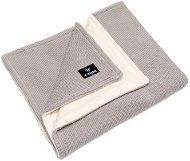 T-TOMI Knitted Blanket WINTER Grey Waves - Blanket
