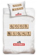 CARBOTEX kétoldalas Scrabble jó éjszakát 140×200 cm - Ágynemű