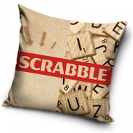CARBOTEX obliečka na vankúšik Drevené Scrabble 40 × 40 cm - Obliečka na vankúš