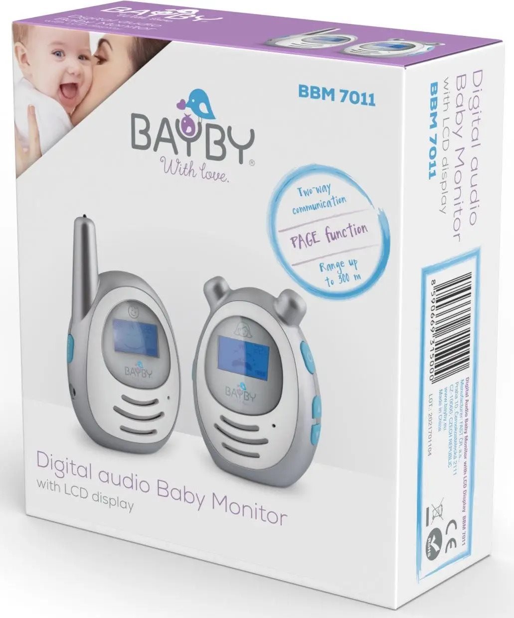 Dbpower digital sale audio baby monitor