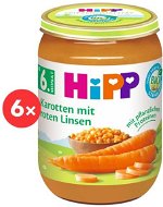 HiPP Organic Carrots with Lentils 6× 190g - Baby Food