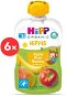 HiPP BIO 100% ovoce Jablko-Hruška - Banán od uk. 4. měsíce, 6× 100 g - Kapsička pro děti