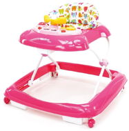 ASALVO BABY WALKER Bébikomp pink elephants - Járássegítő