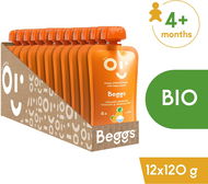 Beggs BIO Smoothie s jogurtem a tropickým ovocem 12× 120 g  - Kapsička pro děti