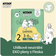 Moomin Baby 2 Newborn 3–6 kg (56 ks) - Eko pleny