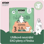 Moomin Baby 3 Midi 5–8 kg (48 ks) - Jednorázové pleny