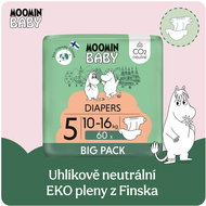 Moomin Baby 5 Maxi 10–16 kg (60 ks) - Jednorázové pleny