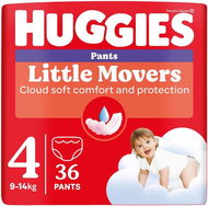 HUGGIES Little Movers Pants vel. 4 (36 ks)  - Plenkové kalhotky