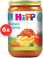 HiPP BIO Boloňské špagety 6× 220 g - Příkrm