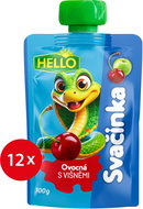 HELLO fruit snack with cherries 12×100 g - Meal Pocket