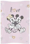 CEBA BABY Soft Changing Pad Cosy 50 × 70cm, Disney Minnie & Mickey Pink - Changing Pad