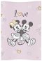 CEBA BABY prebaľovacia podložka mäkká Cosy 50 × 70 cm, Disney Minnie & Mickey Pink - Prebaľovacia podložka