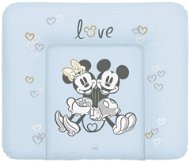 CEBA BABY prebaľovacia podložka mäkká na komodu 85 × 72 cm, Disney Minnie & Mickey Blue - Prebaľovacia podložka