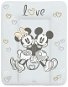 CEBA BABY puha pelenkázó alátét komódra 50 × 70 cm, Disney Minnie & Mickey Grey - Pelenkázó alátét
