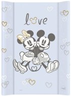 CEBA BABY Changing Pad with Solid Board Comfort 50 × 70cm, Disney Minnie & Mickey Blue - Changing Pad