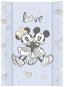 CEBA BABY prebaľovacia podložka s pevnou doskou Comfort 50 × 70 cm, Disney Minnie & Mickey Blue - Prebaľovacia podložka