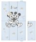 CEBA BABY prebaľovacia podložka cestovná 50 × 80 cm, Disney Minnie & Mickey Blue - Prebaľovacia podložka