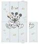 CEBA BABY Changing Pad for Travelling 50 × 80cm, Disney Minnie & Mickey Grey - Changing Pad