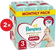 PAMPERS Premium Care Veľ. 3 (288 ks) - Plienkové nohavičky