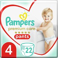Nappies PAMPERS Premium Pants Carry Pack, size 4 (22pcs) - Plenkové kalhotky