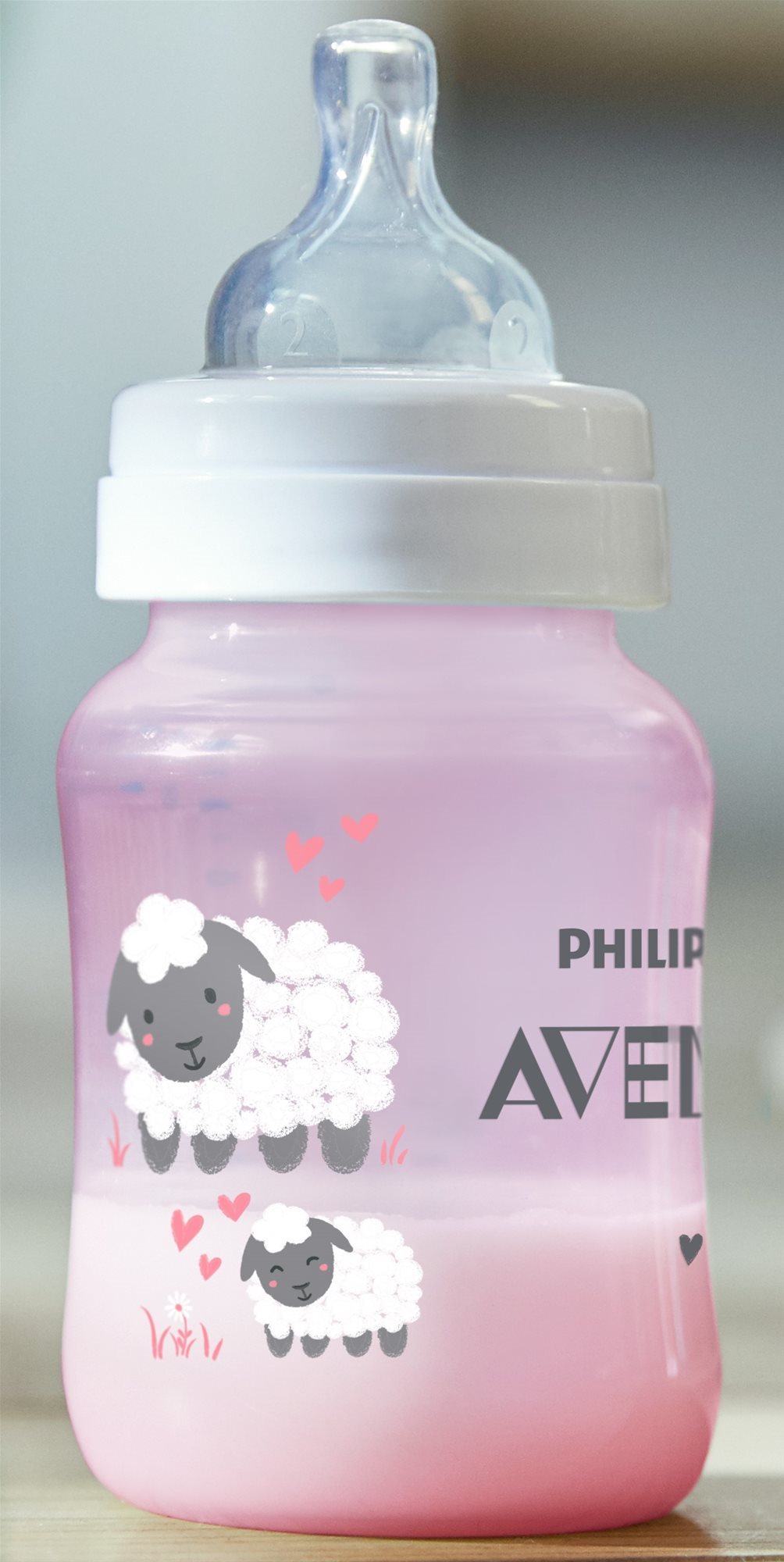 Pink avent best sale bottles anti colic