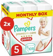 PAMPERS Premium Care Pants 5-ös méret (216 db) - Bugyipelenka