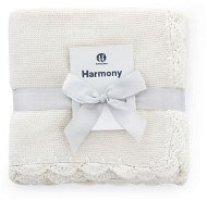 Petite&Mars Blanket Harmony Cute White 80×100 cm - Blanket
