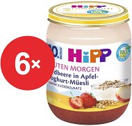 HiPP BIO Muesli, strawberries and yoghurt - 6 × 160 g - Baby Food
