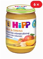 Baby Food HiPP BIO Fruit slurry with whole grain cereals - 6 × 190 g - Příkrm