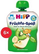 HiPP BIO Fruit Fun Hruška-Banán-Kiwi - 6x 90g - Príkrm