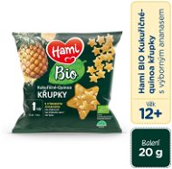 Hami Bio kukuřičné-quinoa křupky s ananasem 20 g, 12+ - Křupky pro děti