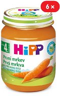 HiPP BIO First Carrot - 6 × 125g - Baby Food