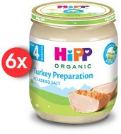 HiPP ORGANIC Turkey Meat - 6 × 125g - Baby Food